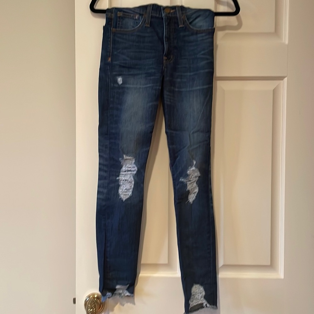Madewell ripped jeans